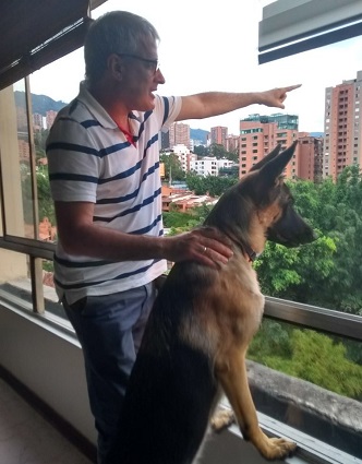 Sus allegados lo consideraban un humanista y un amigo leal. Foto: cortesía Gregorio Saldarriaga.