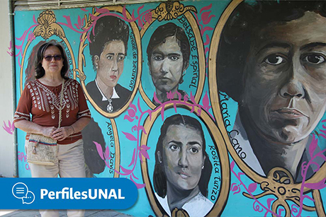 A principios de los años 90, María Piedad fue elegida para ir a Cuba a un foro de mujeres sindicalistas y desde ahí se ha vinculado a los temas de género. Foto: Unimedios