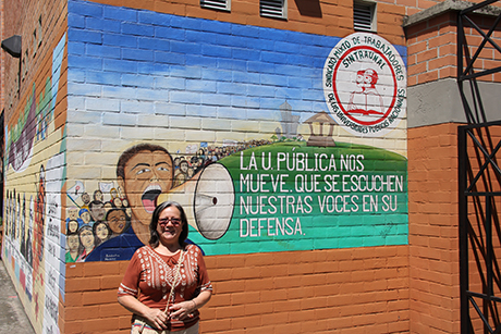 “A la UNAL ya la quería desde el colegio, muchos de mis hermanos son egresados de la Universidad Nacional de Colombia, en mi familia esto era un privilegio”, cuenta María Piedad. Foto: Unimedios.