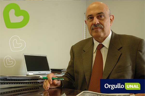 Óscar Mesa Sánchez ingresó como profesor de la UNAL Medellín en 1985. Foto: cortesía Unimedios Bogotá.