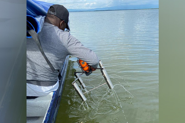 Algunos de los equipos usados en la expedición fueron Correntómetro, sensores de presión y de temperatura y conductividad para la salinidad. Foto: cortesía Yuley Cardona.