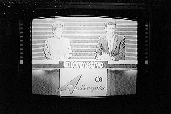 El Informativo de Antioquia fue el primer noticiero regional de Colombia. Foto cortesía del Laboratorio de Fuentes Históricas.