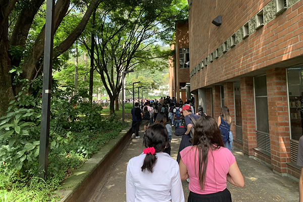 Simulacro de evacuación UNAL Sede Medellín - 8 de noviembre de 2023