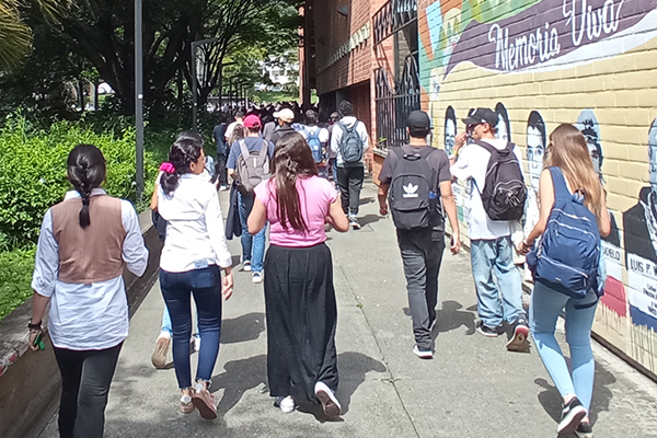 Simulacro de evacuación UNAL Sede Medellín - 8 de noviembre de 2023