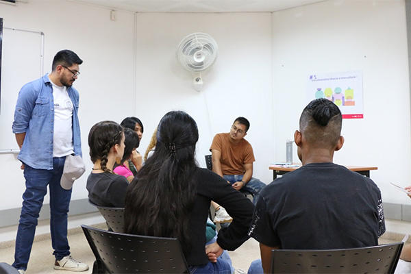 Estudiantes de diversos pregrados participaron de los encuentros. Foto: cortesía Enarmonia.