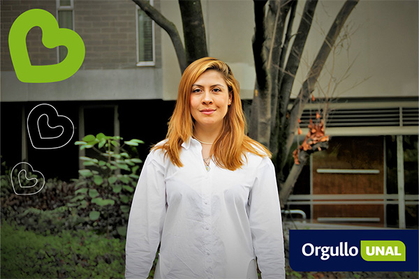 Creció con la idea de estudiar un pregrado, pero está convencida de que técnicos, tecnólogos y universitarios son necesarios para que una sociedad funcione. Foto: Unimedios.