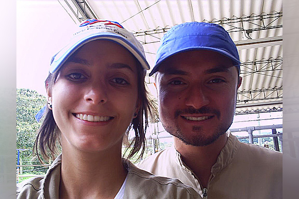 El profesor Ariel Tarazona «q. e. p. d» se convirtió en su maestro, amigo y hermano. Foto cortesía.