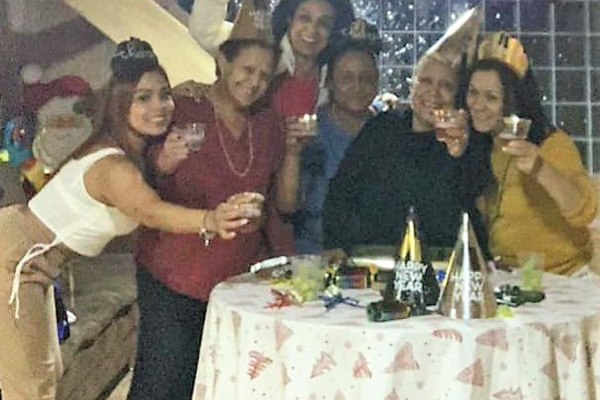Lo más valioso para Nancy es pasar tiempo con su familia. Cortesía Vilma Ardila.