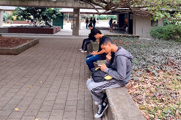 Examen de admisión en la UNAL Sede Medellín. Foto Unimedios