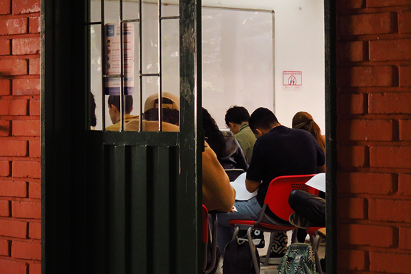 Examen de admisión en la UNAL Sede Medellín. Foto Agencia UNAL