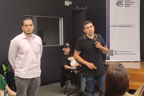"Evaluación del consumo de potencia efectiva en los procesos de fragmentación de la industria cementera". "Las compañías mineras llevan al procesamiento de piedras genera retos relacionados con la optimización de procesos y la reducción de potencia", Andrés Mauricio Muñoz, ITM. Foto Unimedios Medellín.