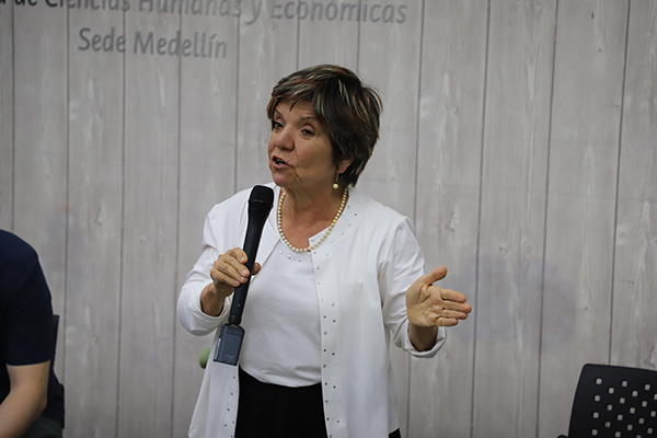 Actualmente Gloria Cuartas se desempeña como directora de la Unidad para la Implementación del Acuerdo de Paz. Foto de Unimedios.