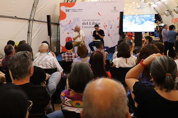 La Vorágine se lanzó en la Feria Internacional del Libro de Bogotá (Filbo) 2024. Foto de Unimedios.