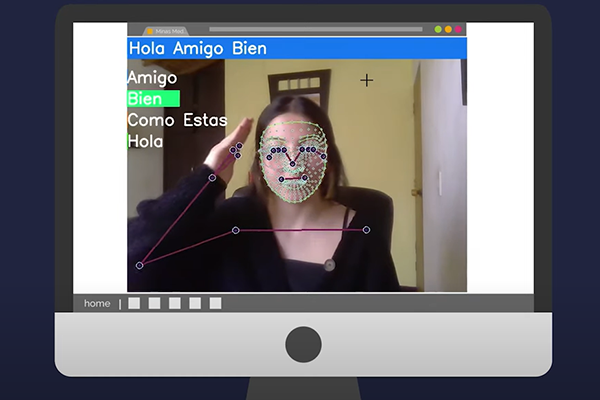 El desarrollo usa aprendizaje de máquinas, redes neuronales y otros elementos de la inteligencia artificial. Foto cortesía Facultad de Minas UNAL Medellín.