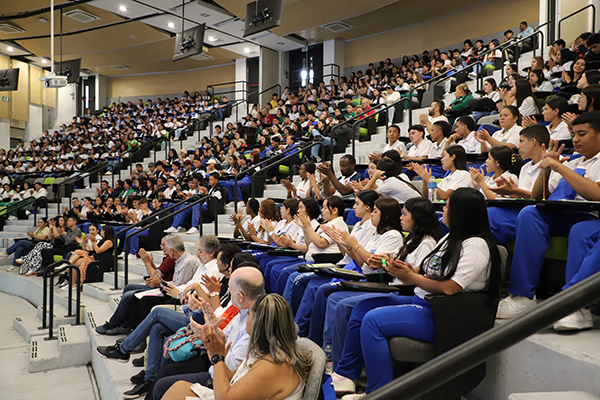 A la actividad asistieron estudiantes de once de 15 municipios. Foto de Unimedios.