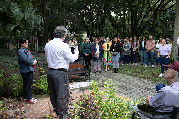 En la Inauguración estuvo presente la vicerrectora de la Sede, el decano, egresados y administrativos de la Facultad de Ciencias Agrarias. Foto de Unimedios.