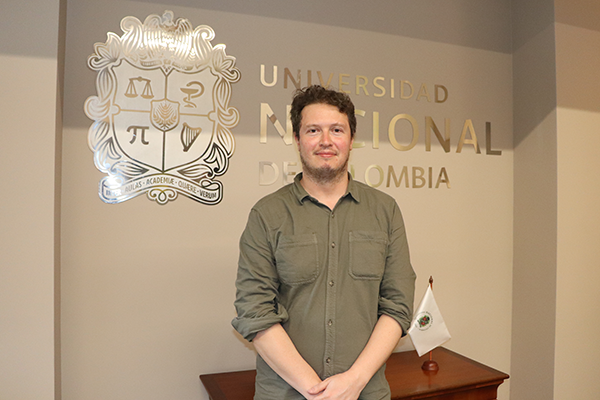 Luis Daniel Santana Rivas es el nuevo director académico de la UNAL Sede Medellín. Foto cortesía Dirección Académica.