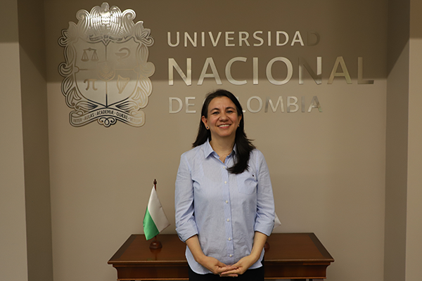 La nueva Directora de Bienestar es egresada del pregrado de Historia de la Institución. Foto Unimedios
