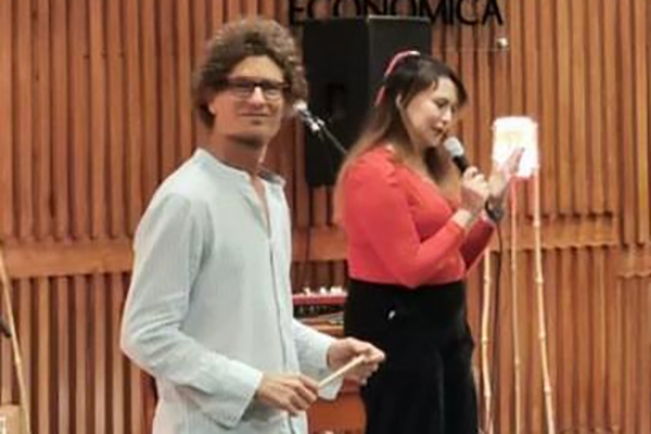 Luca Bullaro, profesor de la Facultad de Arquitectura de la UNAL Medellín. Foto cortesía de Luca Bullaro.