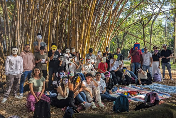 La asignatura SAU es considerada como un espacio para construir comunidad. Foto de la Unidad de Acceso, Permanencia y Egreso de la Facultad de Minas de la UNAL Medellín.