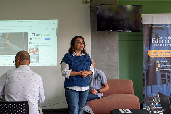 Clara Arismendi, asesora Dirección de Investigación y Extensión. Foto Dirección de Investigación y Extensión.