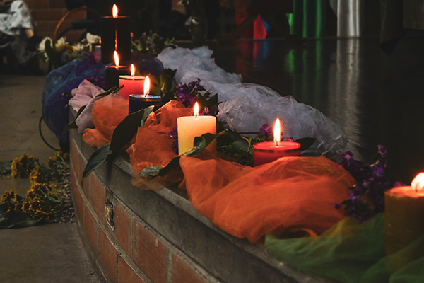 La actividad también fue un espacio de memoria. Foto de la Facultad de Ciencias Humanas y Económicas.