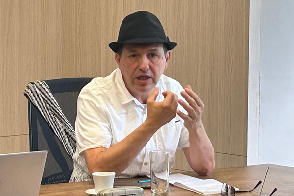 José Fernando Jiménez Mejía, decano de la Facultad de Ciencias de la Vida. Foto de Unimedios.