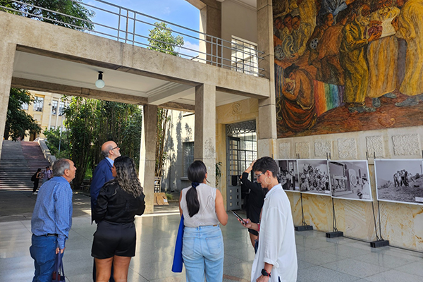 El encuentro se llevó a cabo en el campus de Robledo de la Foto Facultad de Minas UNAL Medellín.