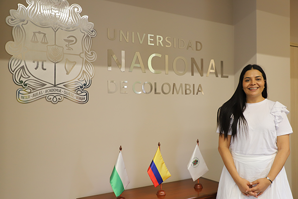 Juliana es egresada de la Universidad de Manizales y de la Universidad Pontifica Bolivaria. Foto Unimedios Medellín.