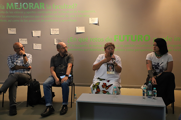 El conversatorio se realizó en la Sala U. Foto de Unimedios.