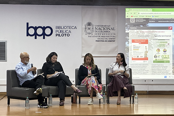 La presentación se realizó el 6 de octubre en la Biblioteca Pública Piloto de Medellín. Foto Unimedios.