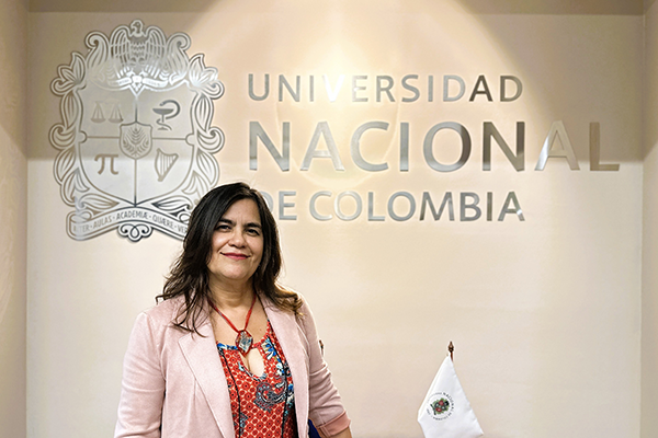 Carmen Raquel Clavijo Úsuga espera aportar con su conocimiento, más allá de lo gerencial. Foto de Unimedios.