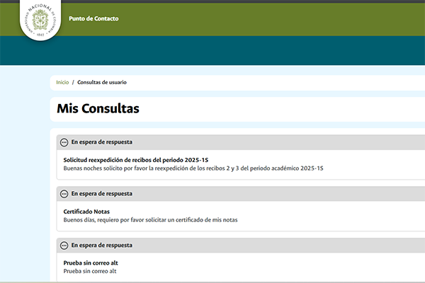 Punto de contacto se renueva en un aplicativo que garantiza la trazabilidad. Foto cortesía
