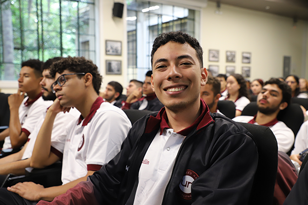 Juan Pablo Angarita, taekwondista. Foto Unimedios