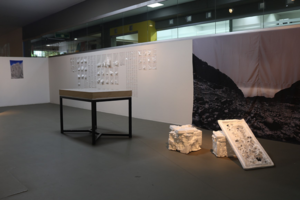 "La materia del vacío", por Daniel Ruiz. Foto cortesía Oficina de Comunicaciones Facultad de Arquitectura.