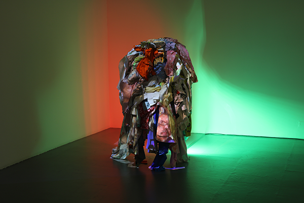 "La verdad preferiría, no querer", por Juancho Hernández. Foto cortesía Oficina de Comunicaciones Facultad de Arquitectura.