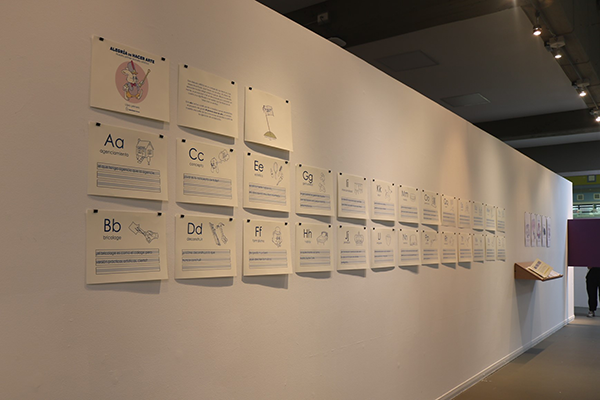 "Mi primera obra de arte", por María Adelaida Cárdenas. Foto cortesía Oficina de Comunicaciones Facultad de Arquitectura.