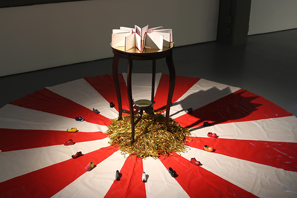 "Contando historias entre la lona y la cebra", por Sara Moreno Calderón. Foto cortesía Oficina de Comunicaciones Facultad de Arquitectura.